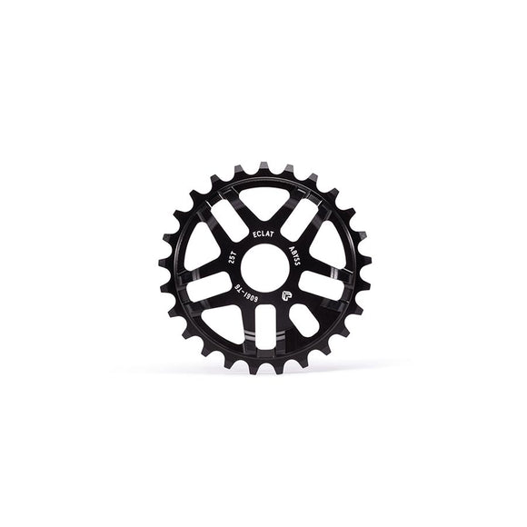 Eclat Abyss Chainring Teeth: 25 6061-T6 Aluminum Black