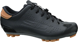 SIDI Dust Shoelace Mountain Clipless Shoes - Men's Black 43