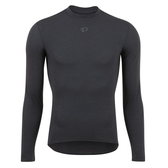 Men's Transfer Wool Long Sleeve Baselayer - PHANTOM / S