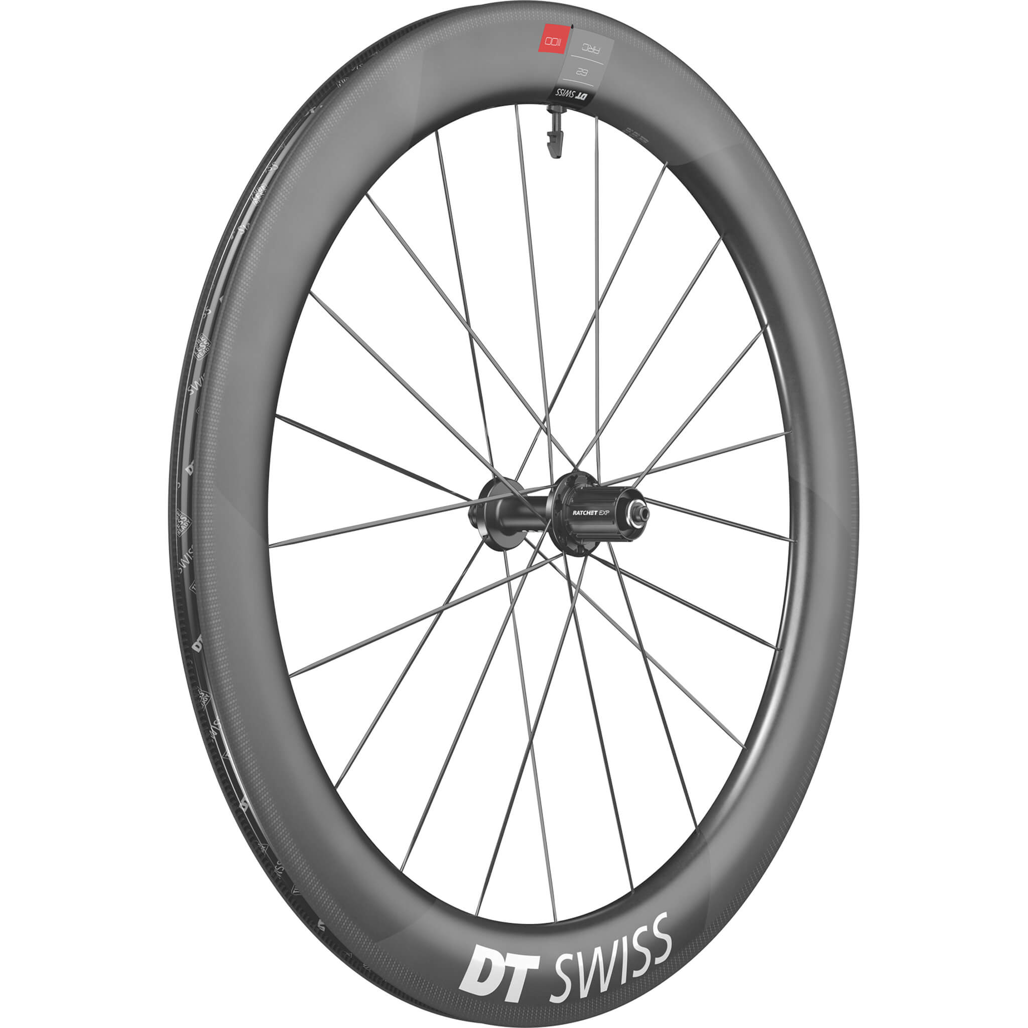 DT Swiss ARC 1100 DiCut 62 Rear Wheel - 700, 12 x 142mm, Center-Lock, HG11 Road/XDR, Ratchet EXP 36, Black