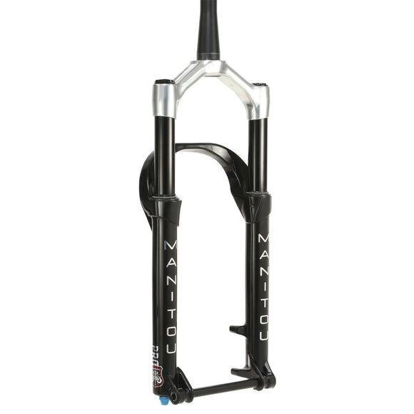 Manitou Mastodon Pro Suspension Fork - 26" 120 mm 15 x 150 mm 44 mm Offset Matte BLK Extended Gen 3