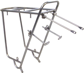 Nitto Mt-Campee Rear Mount Bicycle Rack: Silver