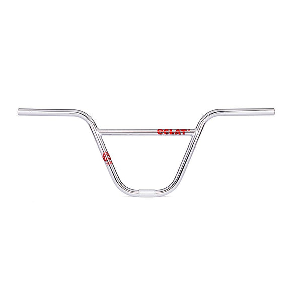 Eclat Controller BMX Handlebar Diameter: 22.2mm 29.5'' Rise: 9.5 Chrome