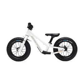 Kids Ride Shotgun Dirt Hero 12'' Push Bike 12-1/2'' Without Brake White