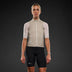 Women's Pi PRO/BLACK Wind Vest - FEATHER GREY / XS
