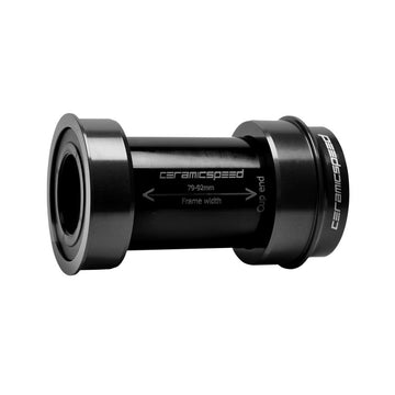 CeramicSpeed BBright Bottom Bracket - 24mm Spindle Coated Races Black