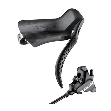 TRP Hylex RS Disc Brake Lever - Front Hydraulic 2-Piston Flat Mount BLK