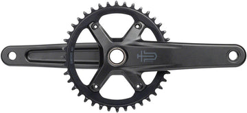 microSHIFT Sword 1x Crankset - 165mm 10-Speed 40t 110 Asym BCD  24mm Spindle BLK