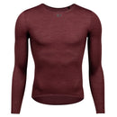 Men's Merino Long Sleeve Baselayer - GARNET / M