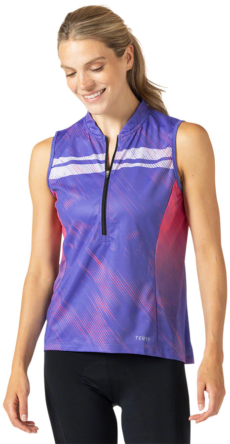 Terry Breakaway Mesh Sleeveless Jersey - LeMans Large
