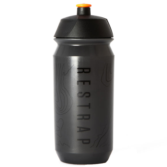 Restrap Contour Design Water Bottle 500ml Smoke/Orange