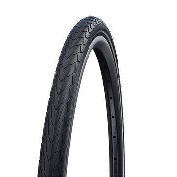 Schwalbe Marathon Racer Hybrid Tire 20''x1.50 Wire Clincher Addix Green RaceGuard Reflex 67TPI Black