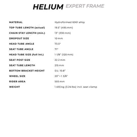 Radio Raceline Helium Expert Galactic ice purple 19.5''