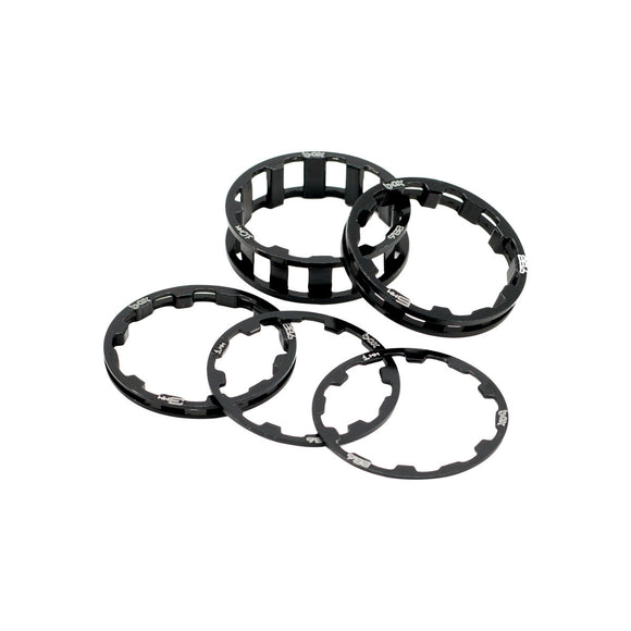 BOX One Headset Spacer Kit 1-1/8" - Black