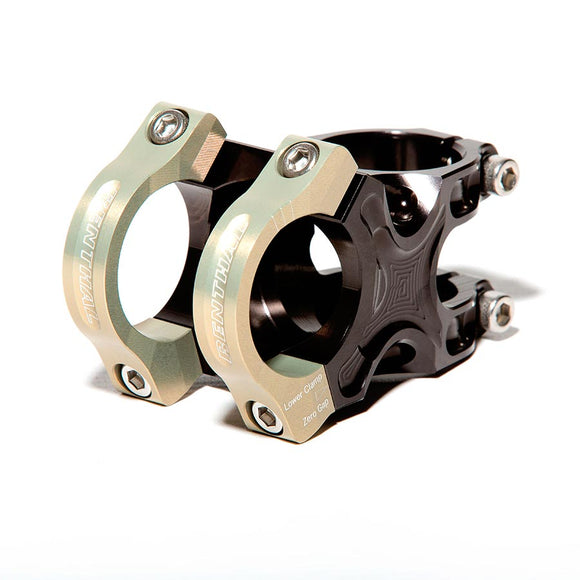 Renthal Apex Stem - 50mm 31.8 Clamp +/-6 1 1/8" Aluminum Black/Gold