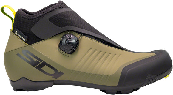 SIDI Hiemx Cycling Boot - Black/Green Olive 45  Millennium Fit