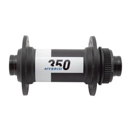 DT Swiss 350 Hybrid Front Hub - 15 x 110mm Center-Lock Black 32h