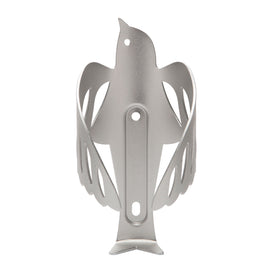 Portland Design Works Sparrow Cage Water Bottle Cage: Silver