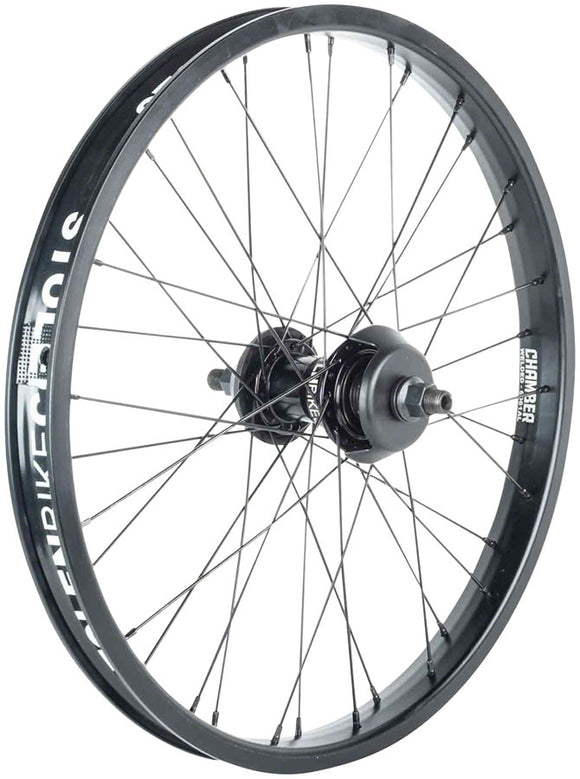 Stolen Rampage Pro Rear Wheel - 20" 14 x 110mm Rim Brake Freecoaster BLK 9T RHD