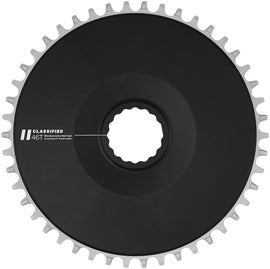 Classified Aero Chainring - 46t DropStop ST HG+ KMC 12-Speed Chains BLK
