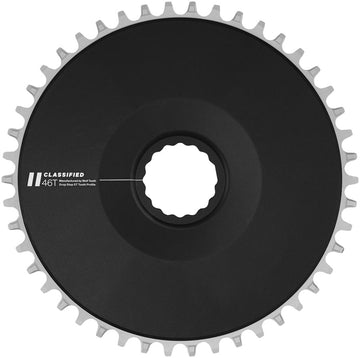 Classified Aero Chainring - 46t DropStop ST HG+ KMC 12-Speed Chains BLK
