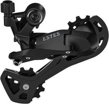 microSHIFT Estes 2x Rear Derailleur - 7/8/9-Speed Long Cage 28-32t Max Cog 11-14t Min Cog 43t Capacity BLK