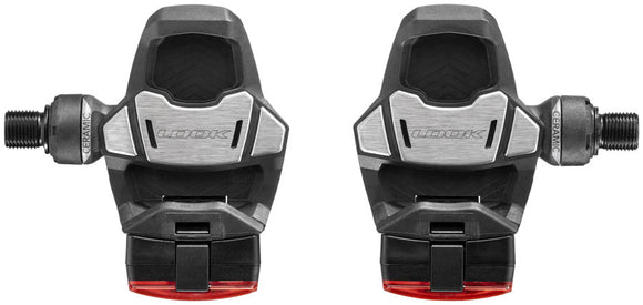 LOOK KEO Blade Carbon Ceramic Vision Pedals - Single Sided Clipless Carbon 9/16" BLK 53mm QF