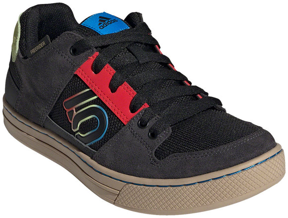 Five Ten Freerider Flat Shoes - Men's Core Black/Carbon/Pulse Lime 11.5
