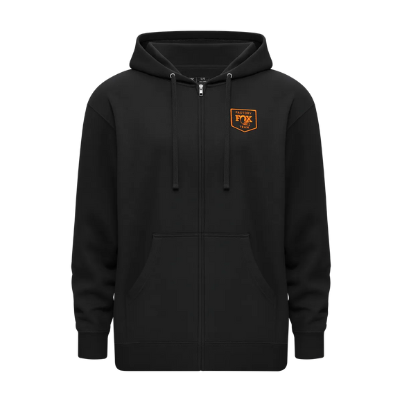 Thowback Zip-up Hoodie - Black / XXXL