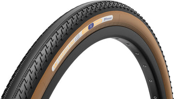 Panaracer GravelKing ZX Tire - 700 x 55 Tubeless Folding Black/Brown