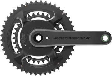 Campagnolo Super Record S Wireless Power Meter Crankset - 170mm 12-Speed 50/34t Campy 121/88 Asym BCD Ultra Torque Spindle Carbon