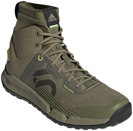 Five Ten Trailcross Mid Pro Flat Shoes - Men's Orbit Green/Core BLK/Pulse Lime 8.5