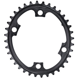 absoluteBLACK Premium Oval Road Chainring 4x110BCD 36T - Black