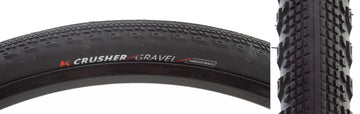 Kenda Crusher Tire - 700 x 40 Tubeless Folding BLK Adventure Tough K-Series