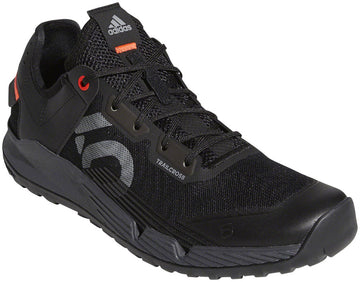 Five Ten Trailcross LT Flat Shoes - Men's Core BLK / Gray Two / Solar Red 8