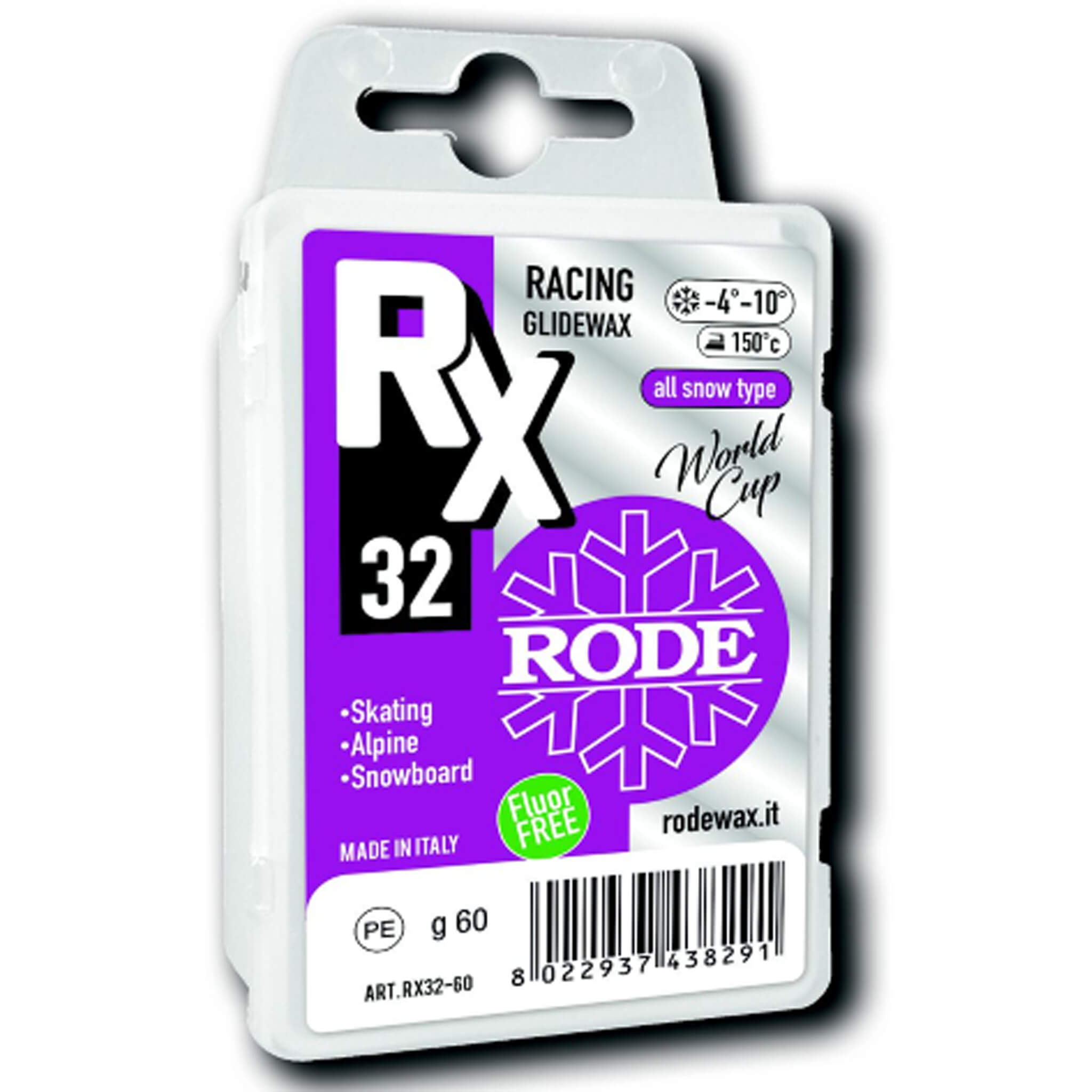 Rode WC Racing Glide Wax 60g | Boulder Nordic & Cycle Sport