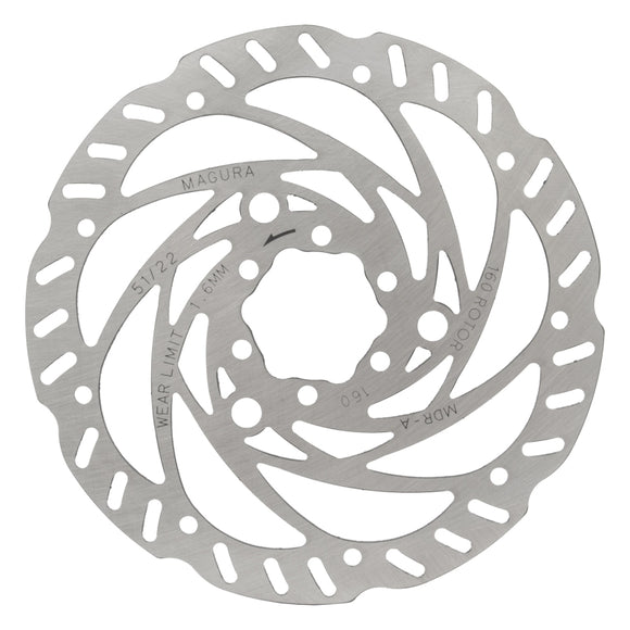 Magura MDR-A Disc Brake Rotor - 160mm 6-Bolt Only compatible MT A2 Brakes