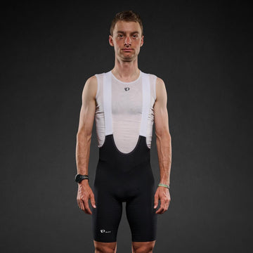 Men's Pi PRO/BLACK Bib Shorts - BLACK / XS