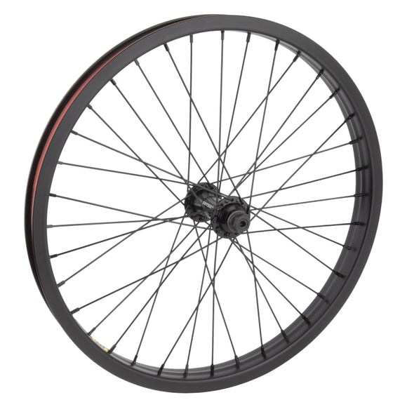 Odyssey Stage-2 Front Wheel - 20" 3/8" x 100mm Rim Brake Black