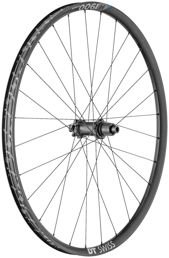DT Swiss H 1900 Spline 30 Rear Wheel - 29" 12 x 148mm 6-Bolt Micro Spline BLK