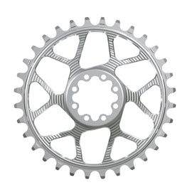 Works Components Round Chainring SRAM 8-Bolt 30T Boost 3mm Slv