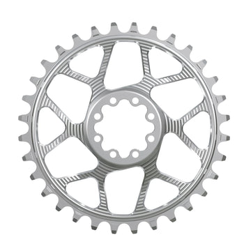 Works Components Round Chainring SRAM 8-Bolt 30T Boost 3mm Slv