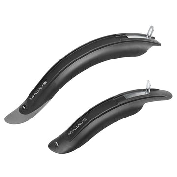 M-Wave Mud Max Kids F+R Fender 12''-18'' Black