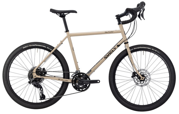 Surly Disc Trucker Bike - 26" Steel Grandpa's Khakis 52cm