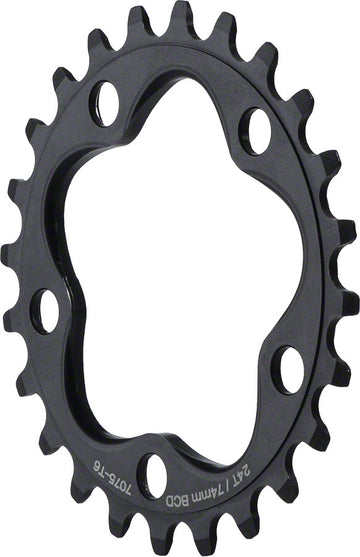 MSW Chainring - 30T 74mm BCD Inner Black