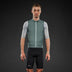 Men's Pi PRO/BLACK Wind Vest - BALSAM GREEN / XS
