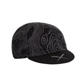 Restrap Yorkshire Contours Cycling Cap Black - One Size