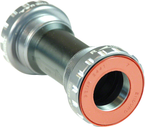 Wheels Manufacturing BSA Bottom Bracket - SRAM Road ABEC-3 Bearings Gray Cups