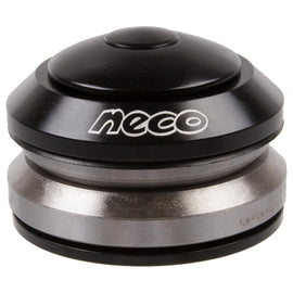 Neco Neco 1 1/8" - 1 1/4" Ahead Headset : IS42/28.6 | IS47/33 Integrated Complete Black