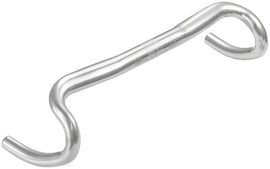 Velo Orange Nouveau Randonneur Handlebar - 31.8 5 Degree Sweep 85mm reach 128mm Drop 42cm Silver